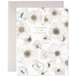 Load image into Gallery viewer, White Flower Wedding Greeting Card
