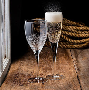 Fish & Bubbles Wine Glass