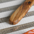 Load image into Gallery viewer, Handmade Olive Wood Food Spoon: 25 Cm
