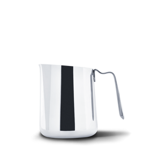 Eddy Steaming Pitcher: Polished Steel / 12 oz