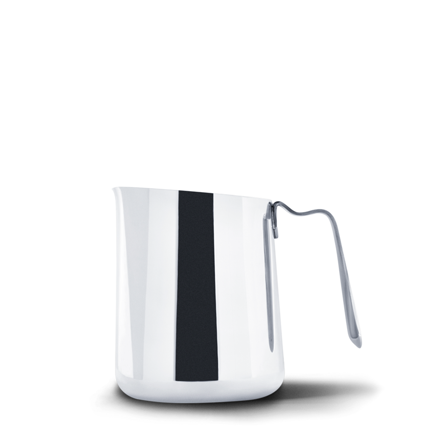 Eddy Steaming Pitcher: Polished Steel / 12 oz