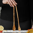 Load image into Gallery viewer, Olive Wood Long-Handled Tasting Spoon
