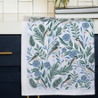 Load image into Gallery viewer, Winter Retreat Tea Towel - Woodland Bird Kitchen Towel Decor
