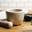 Load image into Gallery viewer, Marble Mortar &amp; Pestle - Beige
