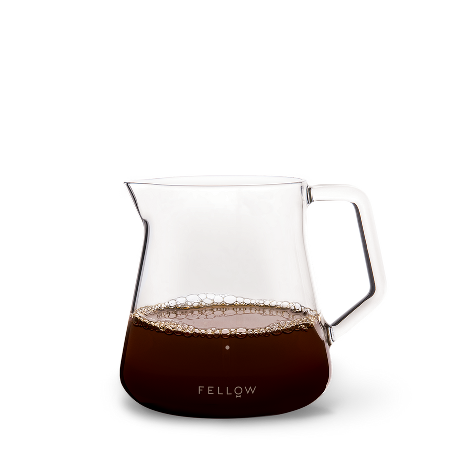 Mighty Small Glass Carafe: Clear Glass