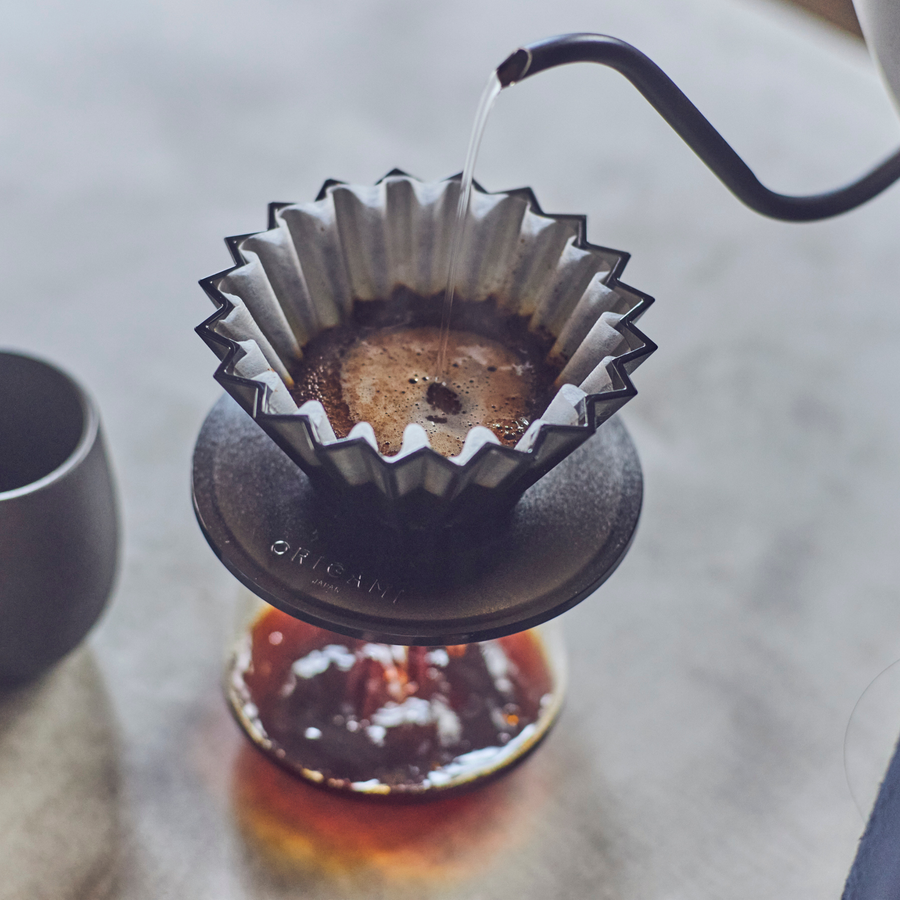 ORIGAMI AS Resin Dripper Holder: Clear