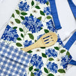 Load image into Gallery viewer, Hydrangea Apron - Floral Kitchen Linens
