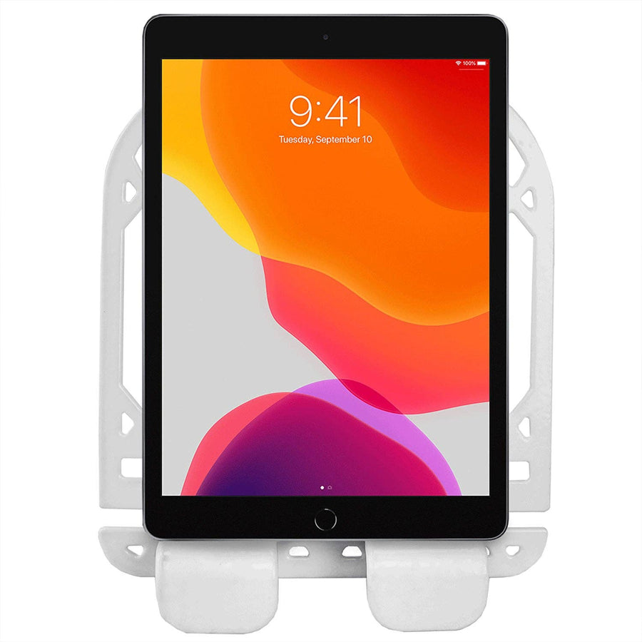 Cast Iron Cookbook Holder Stand, White