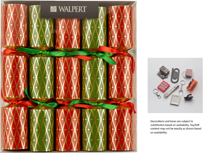 Elegant Harlequin Crackers