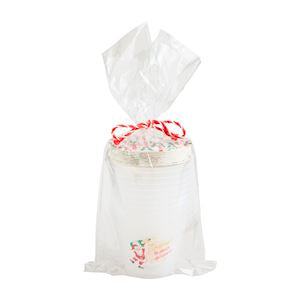 Martini Santa Wine Party Cup & Coasters Sets
