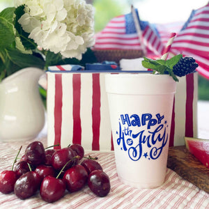 Happy 4th July Foam Cup
