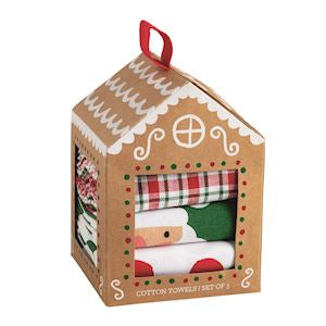 Gingerbread House Towel Set