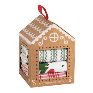 Gingerbread House Towel Set