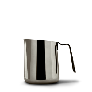Eddy Steaming Pitcher: Polished Steel / 12 oz