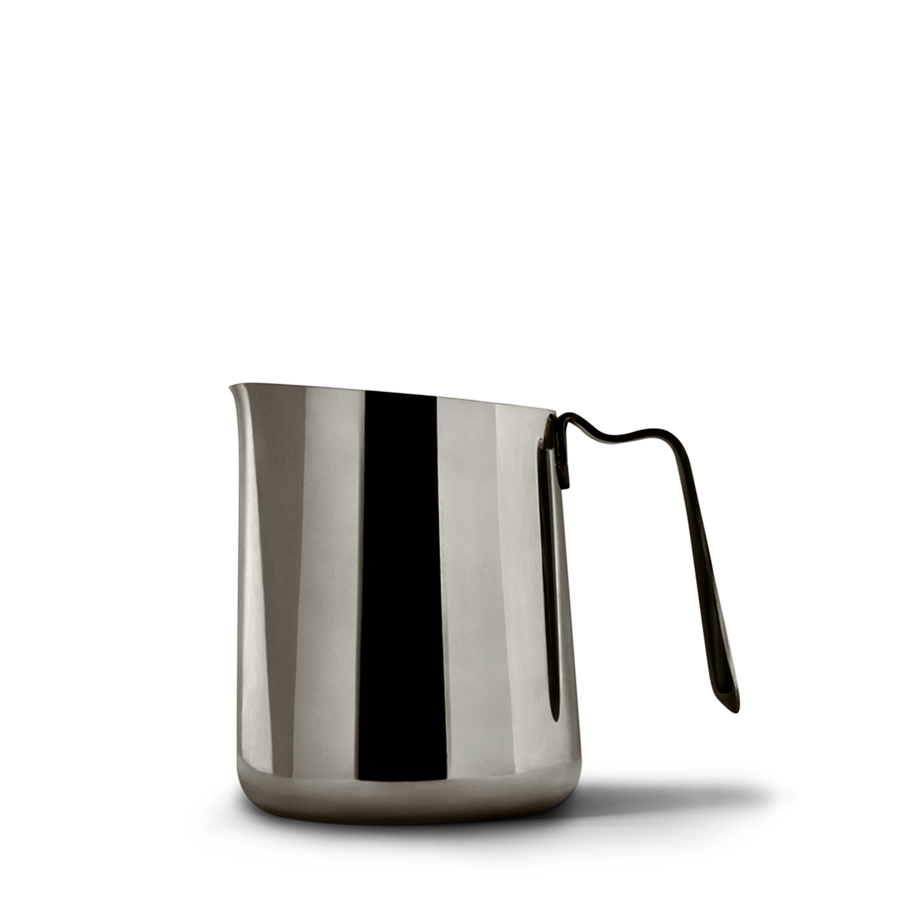 Eddy Steaming Pitcher: Polished Steel / 12 oz