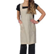 Load image into Gallery viewer, Firenze Kids 100% Linen Smock Apron: Beige
