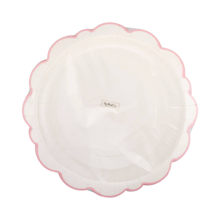 PEMBROKE PINK EDGE SCALLOP