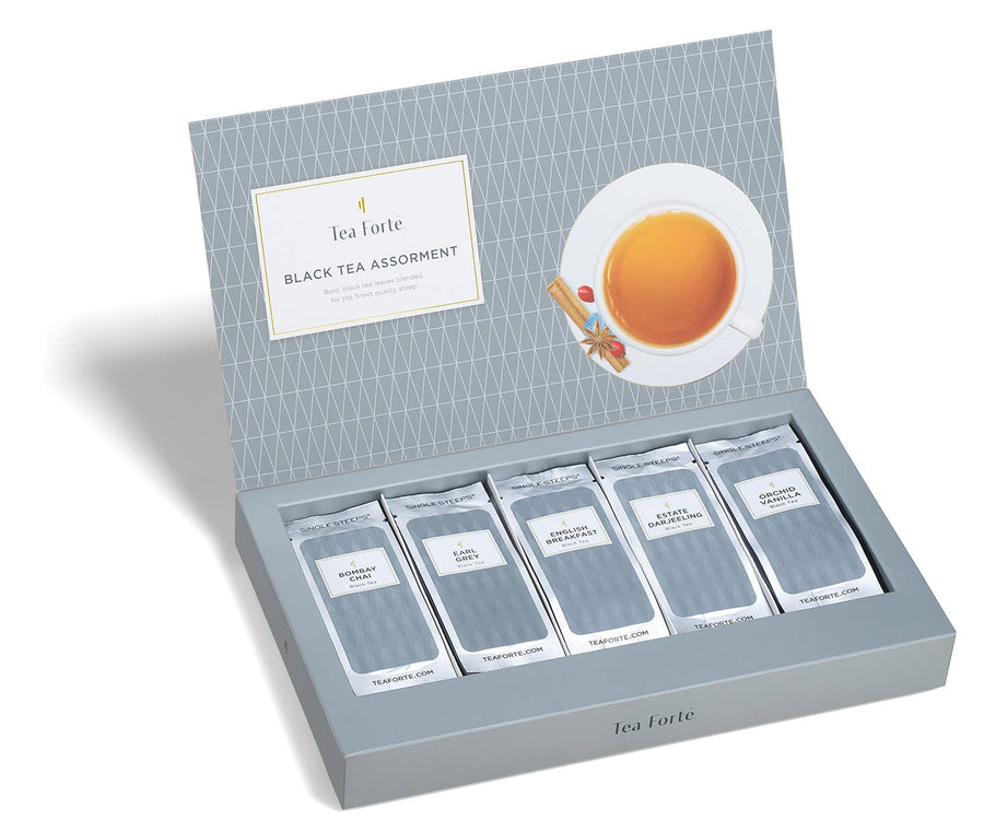 Black Tea Sampler Single Steeps