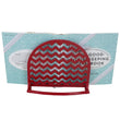 Load image into Gallery viewer, Cast Iron Chevron Design Cookbook Stand Red
