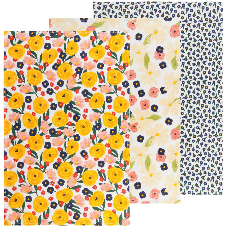 FULL BLOOM FLOURSACK S/3