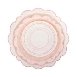PEMBROKE PINK EDGE SCALLOP