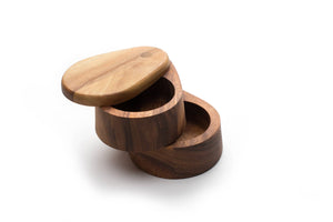 Double Layer Swivel Salt Box