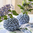 Load image into Gallery viewer, Hydrangea Flower Bud Vase/Taper Holder Blue
