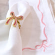 Load image into Gallery viewer, Bow-tiful Embroidered Bow Dinner Napkins s/4
