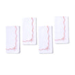 Load image into Gallery viewer, Bow-tiful Embroidered Bow Dinner Napkins s/4
