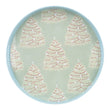 Load image into Gallery viewer, Fir Tree Round Lacquer Serving Tray
