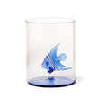 Load image into Gallery viewer, Blue Angel Fish Old Fashioned Glass
