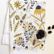 Load image into Gallery viewer, Bee Garden Tea Towel - Bee Floral Kitchen Towel Decor
