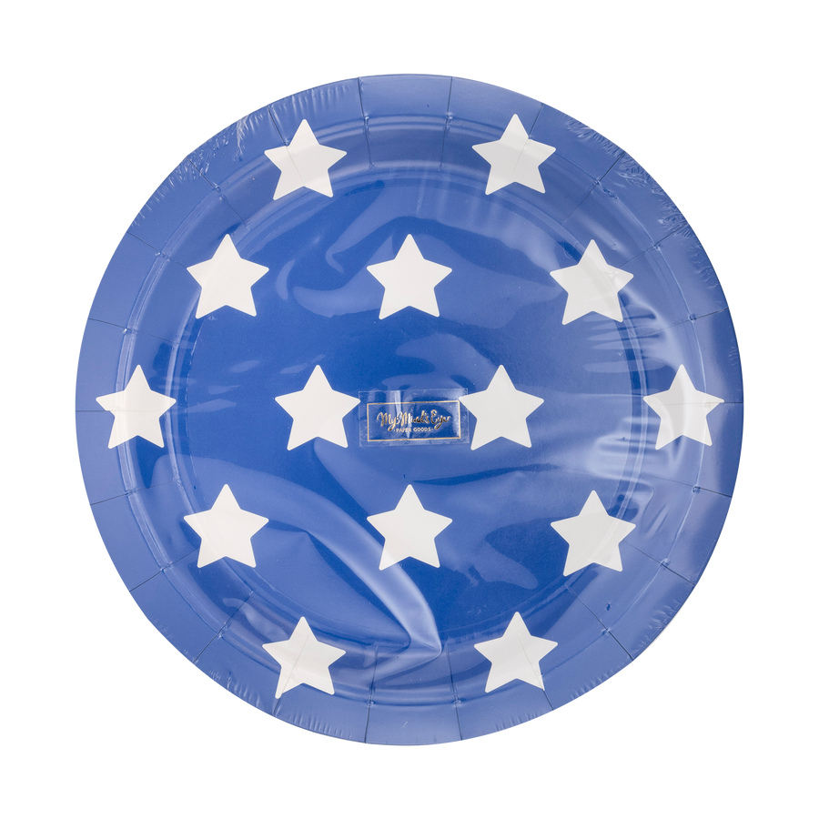 BLUE STARS PLATE