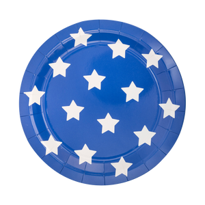 BLUE STARS PLATE