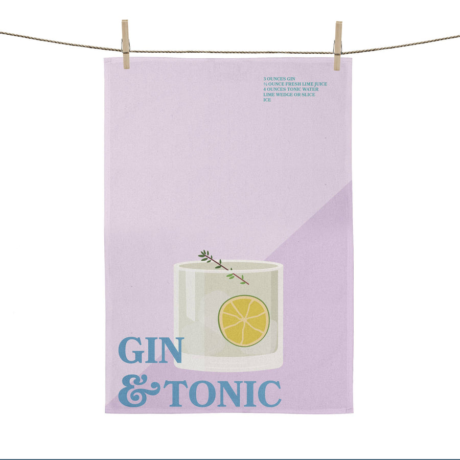 GIN & TONIC TEA TOWEL