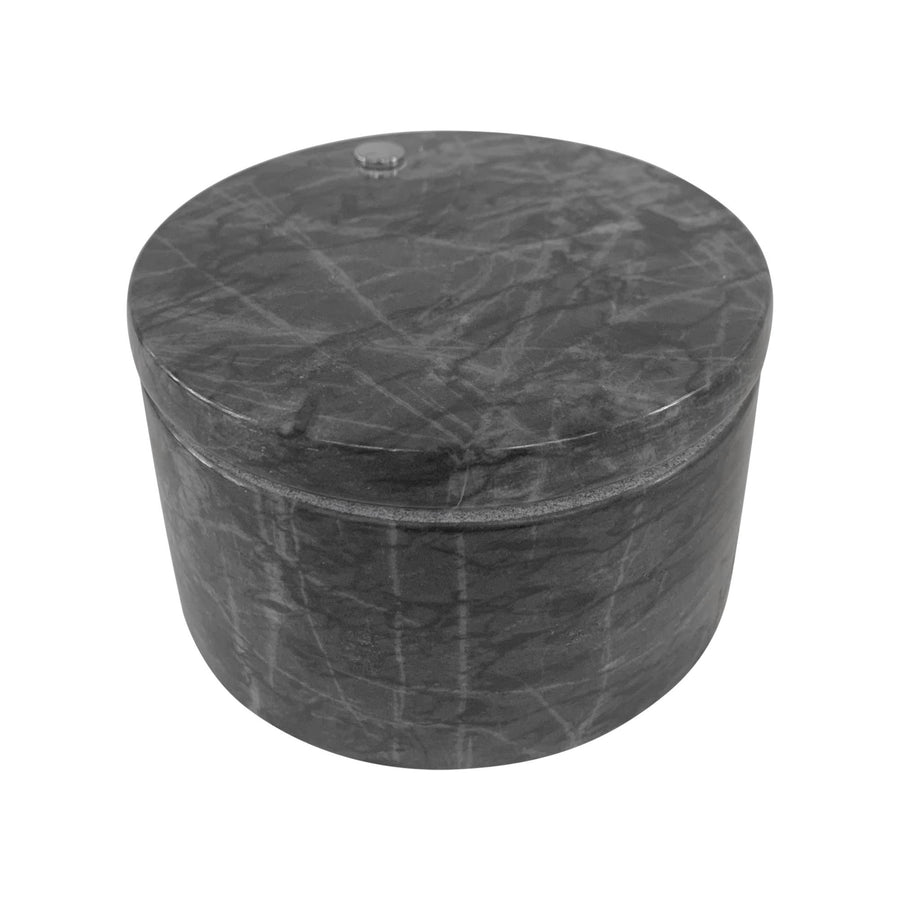 Black Marble Double Salt Cellar