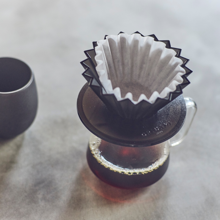 ORIGAMI AS Resin Dripper Holder: Clear