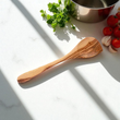 Load image into Gallery viewer, Handcrafted Olive Wood Corner Spoon
