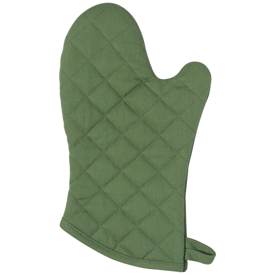 SUPERIOR OVEN MITT, ELM GREEN