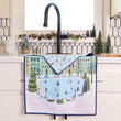 Load image into Gallery viewer, Holiday In the Park Eco Kitchen Tea Towel
