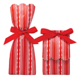 Load image into Gallery viewer, Red Stripe Holiday Wine + Gift Bag | Set of 6
