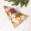 Load image into Gallery viewer, Tree Shaped Marble and Wood Serving Board
