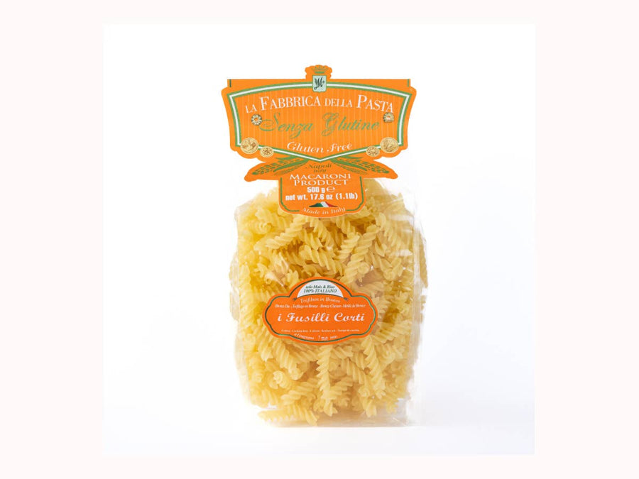 Gluten Free Fusilli Corti by La Fabbrica della Pasta