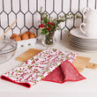 Load image into Gallery viewer, Red Berries Eco Kitchen Towel
