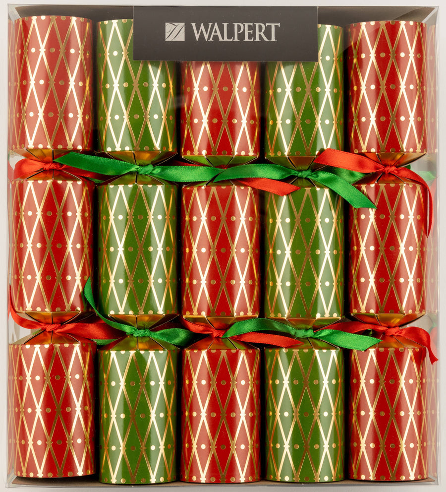 Elegant Harlequin Crackers