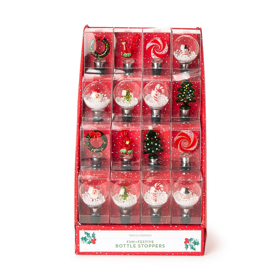 Christmas Spirits Wine Bottle Stopper