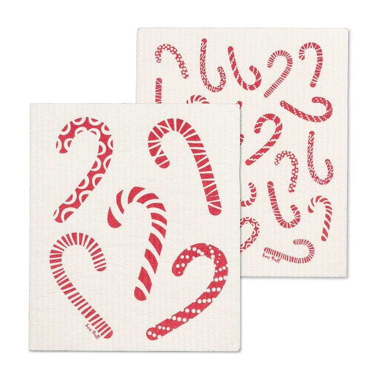 Candycane Dishcloth