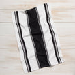 Load image into Gallery viewer, Symmetry Black Dishtowel
