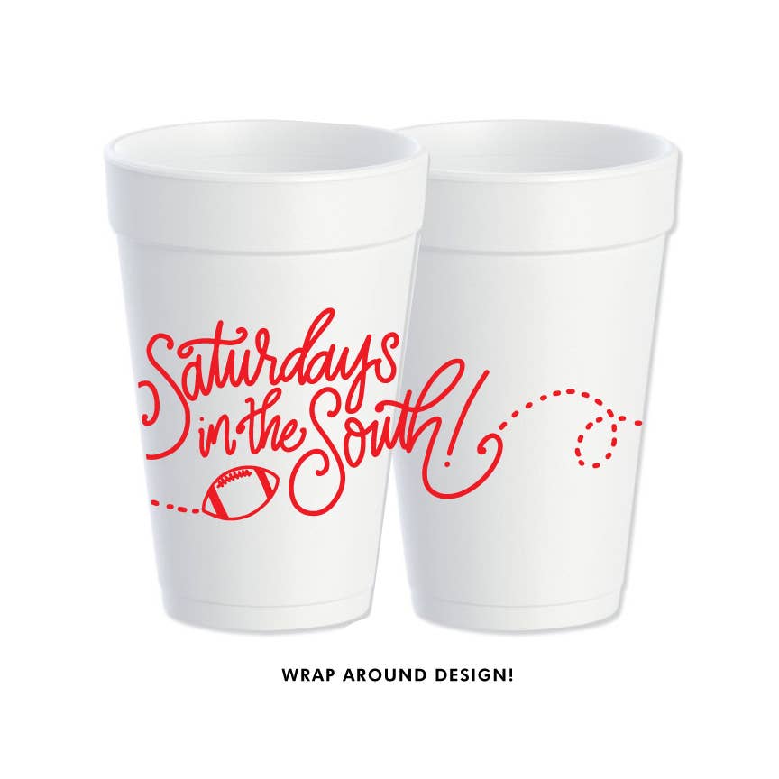 Wooo Pig Sooie: FOAM Cups