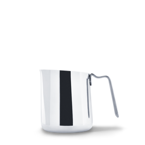 Eddy Steaming Pitcher: Polished Steel / 12 oz